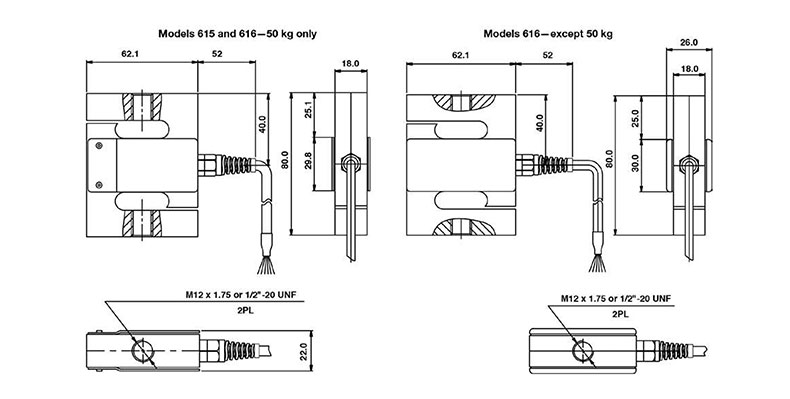 特迪亞傳感器616拉壓兩用傳感器