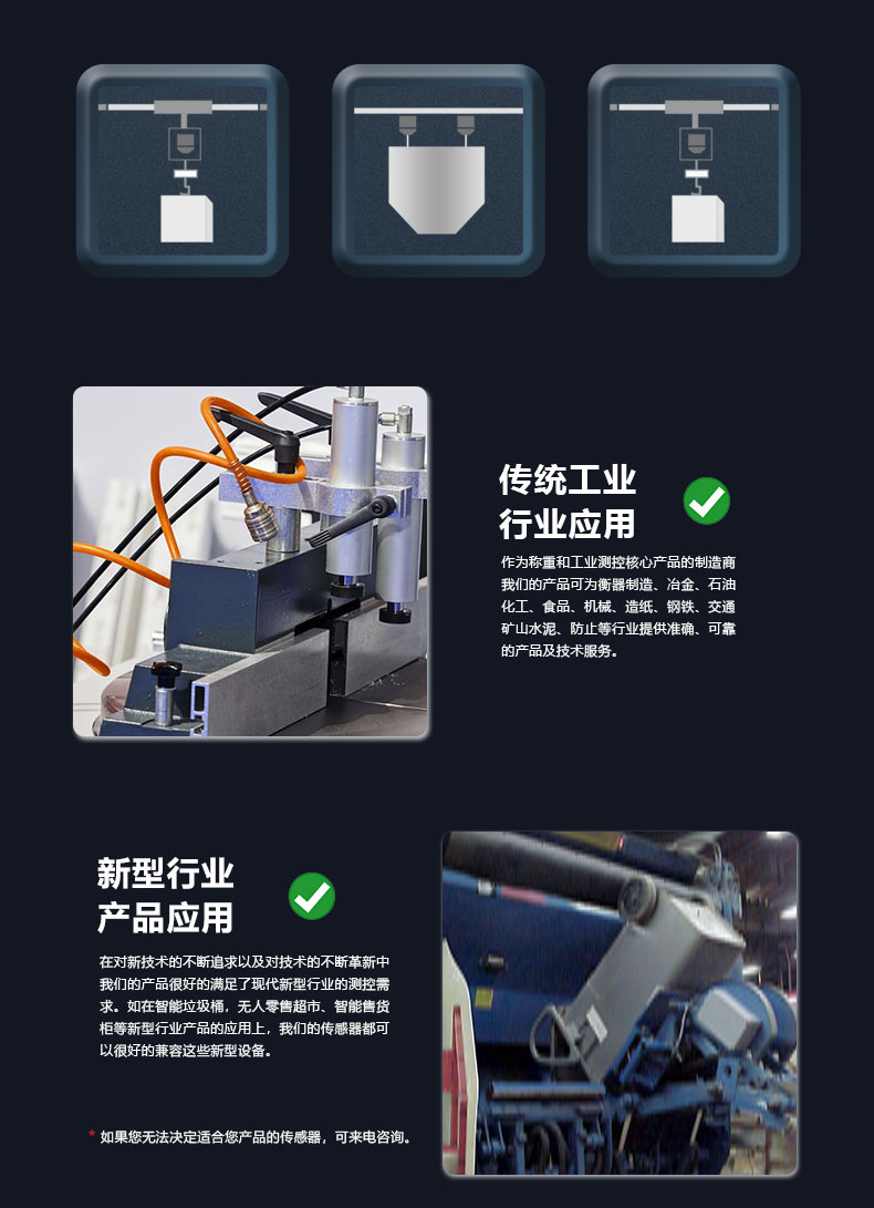 懸掛式稱重模塊