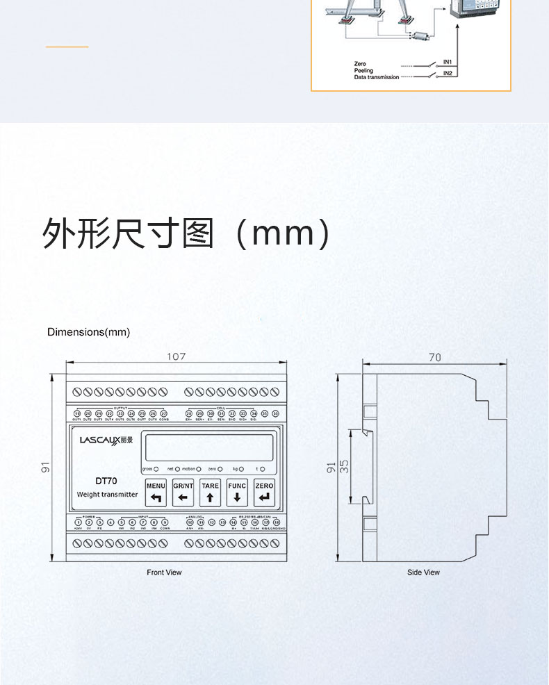 稱重控制儀表